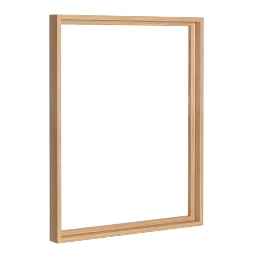Bildershop-24 Schattenfugenrahmen Lamia 120x180cm Eiche Natur (Dekor) Selbstmontage Bausatz DIY