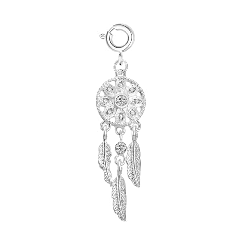 Image of Philip Jones Dream Catcher Charm Created with Zircondia® Crystals