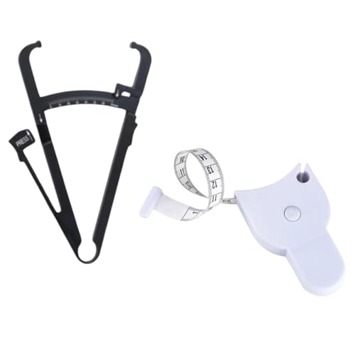 Kit Fita Métrica Corporal Medida E Adipômetro Clínico Analógico Plicômetro Imc Para Avaliação Física