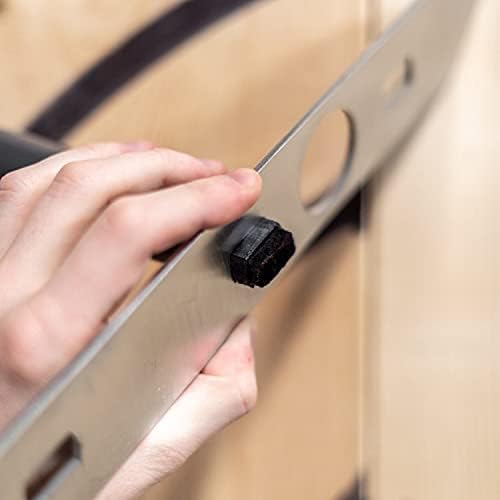 Miniatura 3 de Kit de inicio oficial de la World Axe Throwing League con hacha, hacha, plantilla de objetivo, marcadores y piedra de afilar