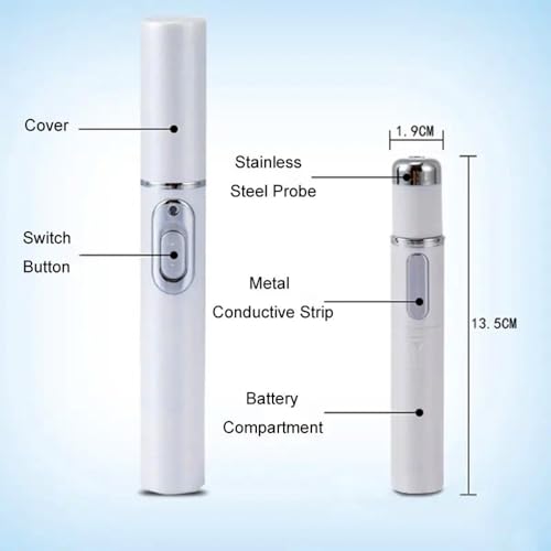 Acne Remover - Blue Light Laser Pen for Scar and Acne Removal Therapy – Portable Acne Laser Pen for Scar, Wrinkle, and Blemish Treatment Beauty Device - Image 6