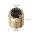 Reusable Oil Injector for Industrial Equipment, Copper Oil Cup with Straight-Through Pressure Injection Design, Brass Grease Nipple Lubrication Fitting for Machinery（6x6mm）