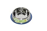 Stellar Bowls Non Tip Anti Skid Dish with 100% Silicon Bonded Rubber Ring, 32 oz
