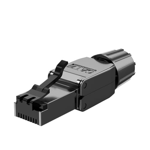 Cat8 Cat7 Cat6a�R�l�N�^�[ RJ45 �H��s�v �Y�Ɨp�C�[�T�l�b�g�V���v���W���b�N�V�[���h RJ45���W�����[�^�[�~�l�[�V����(CAT7 STP) 1�B