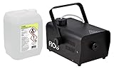 involight rx350 hp Aufwärmzeit: Ca. 2,5 Minuten (ist von der Umgebungstemperatur abhängig), Tankinhalt: 0,8 Liter, Fluidverbrauch: 28 ml / min, Ausstoßweite: 2,5 m, Nebelausstoß: 226 m3 / min, weitere Eigenschaften: Electronic Thermo Sensing (ETS), Sensor zum Abschalten bei einem niedrigen Nebelfluid-Füllstand