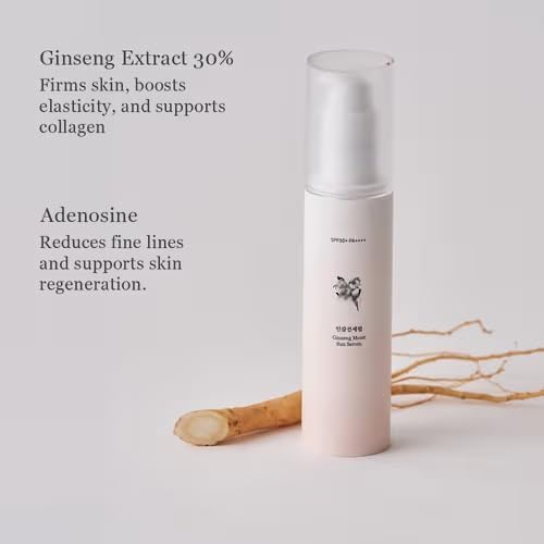Image of Ginseng Moist Sun Serum SPF 50+ PA++++ (50ml) | Lightweight Sunscreen with Anti-wrinkle, Brghtening & UV Protection, Non-Sticky, Low Irritation for All Skin Type (Style-11)