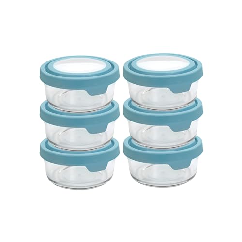 Anchor Hocking 2 Cup Glass Containers