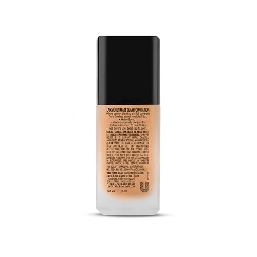Image of Lakme Ultimate Glam Foundation, Shade 02, 25 ml (Pack of 2)