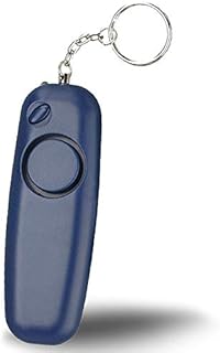 Defender Slimline Personal Attack Alarm with LED Torch - Safety Device Keyring 130dB Siren - Police Recognised Standards for Personal Safety