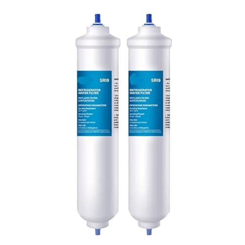 Filtro De Agua For Refrigerador, Compatible Con Samsung DA29-10105J HAFEX/EXP WSF-100 Aqua-Pure Plus/Compatible Con LG 5231JA2010B/Compatible Con GE GXRTQR, Filtro De Agua For Refrigerador.(2 pcs)