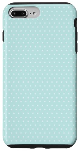 Elegant Polka Dots Soft Mint Green and White Dots X}zP[X iPhone 7 Plus/8 Plus p