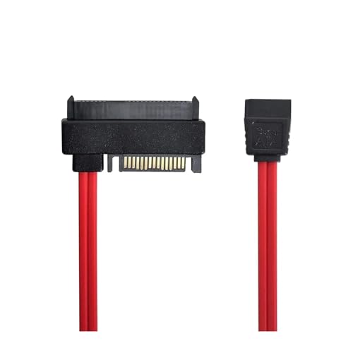 Adaptador S/AS 29Pin SFF-8482 a 7Pin SATA 50cm 5 piezas miniatura 3