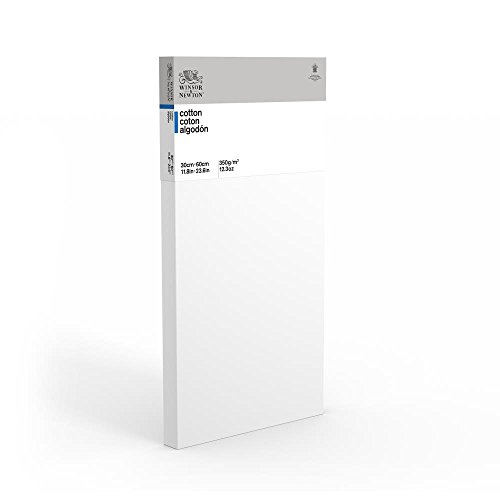Winsor & Newton 6201134 - Bastidor de camilla 'Classic', triple imprimación, 350 g / m², grosor de la tira 35 mm, algodón - Deep Edge - 30 x 60 cm