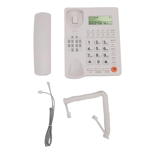 Teléfono de línea fija Naroote con volumen ajustable y llamadas miniatura 5