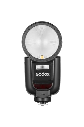Godox V1 V1Pro F Flash Kit per fotocamera Fuji TTL Speedlight, 2.4G Wireless, HSS 1/8000s, Sub Flash staccabile SU-1 per fotocamere Fujifilm