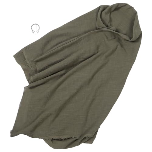 Cape large verte médiévale pour cosplay et fêtes de la Renaissance