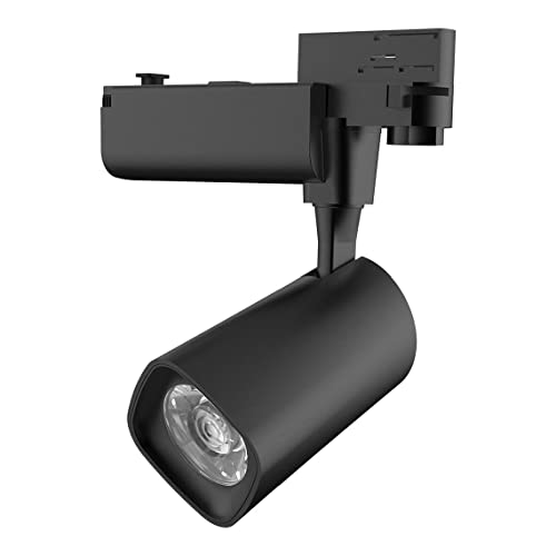 Rail de projecteur Led TK05 Roblan spot noir 25W 3000K éclairage plafond