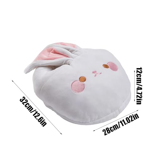 Coussin chauffant pour pieds en textile premium doux sous bureau de salon