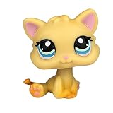LPSCB Custom-Made Baby for Short Hair Cat #339 Orange Brooke Hayes 1 Inch Kitty Bobble Head Mini Pet Shop Kitten Toys