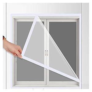 ZHZHXR Transparente Fensterisolierfolie 1.2x2m