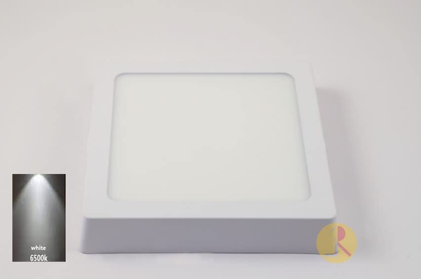 Image of 15Watts Surface Panel Square Light (Cool White - 6500K, Square)