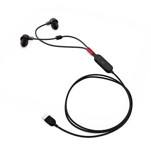 Lenovo Go USB-C ANC in-Ear Headphones, black