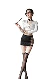Panties & Hipsters Für Damen Sexy Dessous, Sexy Brüste, Hohle Versuchung, Sekretärin, Lehrerin, Spieluniform, Leidenschaftliches Outfit - Wie In Der Bildfreien Größe Gezeigt [Geeignet Für 80-120