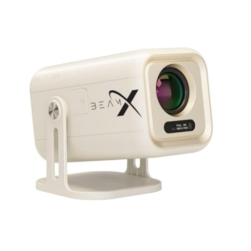 Image of Elite Smart Projector with Android 13 | Native 1080P Full HD, 4K HDR Support | Auto Focus & Keystone | WiFi 6 & Bluetooth 5.0 | Voice Remote | Home Projector | 2-Year Warranty (Elite-1GB+ 8GB)