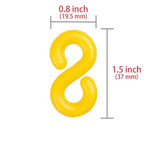 Inparalluv PLASTIC CHAIN 50 32 65 Feet Plastic Safety Barrier Chain thumb #4