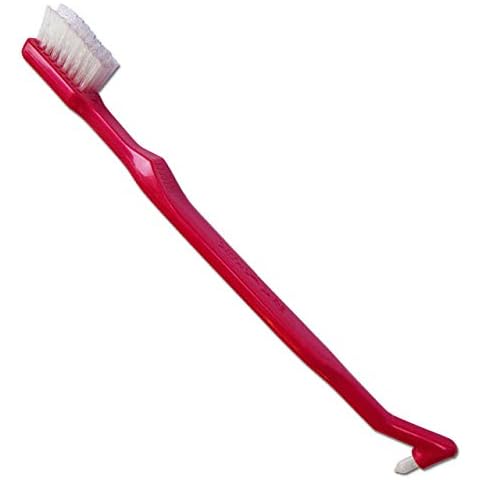 OrthoSpace V-Trim Orthodontic Toothbrush - Red Cover