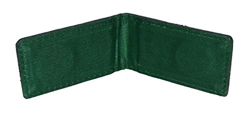 Image of LB LEATHERBOSS Men's New Leather Strong Magnetic Money Clip (Green)
