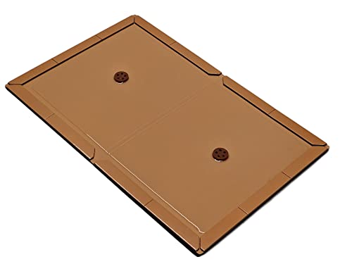 5-pack kraftiga klibbiga dynor och limfällor för skadedjur – ultraklibbigt och tjockt lim – fleranvändning klibbiga fällor för effektiv skadedjursbekämpning – insekts- och skadedjursfälla