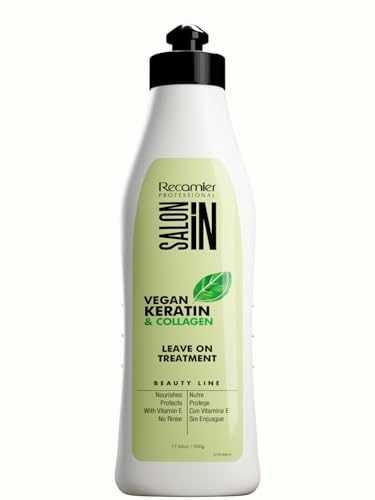 RECAMIER PROFESSIONAL SALON IN Vegan Keratin & Collagen Hair Leave On Treatment 17.6oz.
