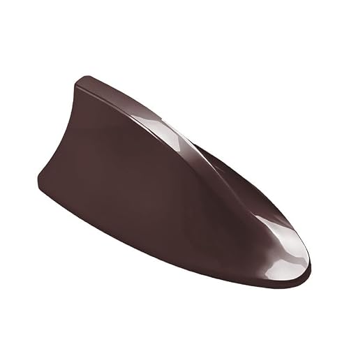 LMKAWTV Shark Fin Car Antenna for BMW 2 Serise wagon 7seats F46 2014-2023, ABS Roof Aerial Replacement with Enhanced Signal, Car Roof Decoration,Brown