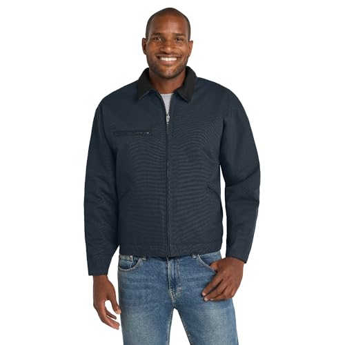 Amazon.com: CornerStone Unisex Duck Cloth Work Jacket | Zip Up