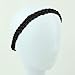PRETTY (Black Brown) Scrunchie Srunchy Headband Plaited Braid Hair Band Hair Piece