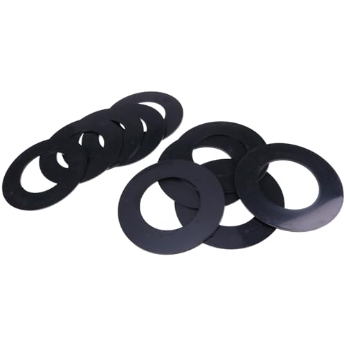 Image of 10PCS 50mm Bucket Pin Shim Set Compatible with Cat Bobcat Deere | For Komatsu Excavator Skid Steer Bucket Pin Shims Kit