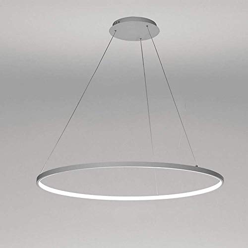 Lustre moderne suspendu LED métal et acrylique ajustable