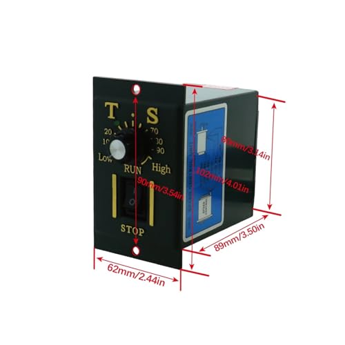 Moteur à courant alternatif 220V 40W à induction régulation 0-140rpm