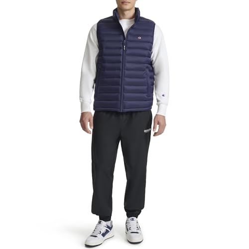 Champion Men's Packable Puffer Vest with Stand Collar2