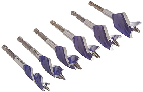 Irwin Tools IRWIN SPEEDBOR Drill Bit Set for Wood, 4-Inch, 6-Piece (1877239) 2 Irwin Tools IRWIN SPEEDBOR Drill Bit Set for Wood, 4-Inch, 6-Piece (1877239) - Image 2