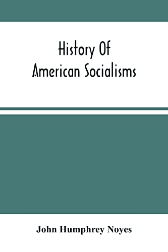 History Of American Socialisms