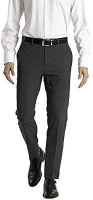 Calvin Klein Men's Skinny Fit Stretch Dress Pants – Ultra‑Tapered, Wrinkle‑Resistant, Moisture‑Wicki...