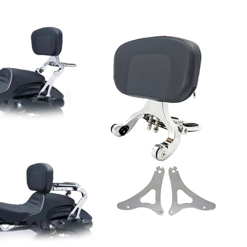 Appui-dos de passager moto pour Harley Touring Road King 2014-2021 sissy bar noir