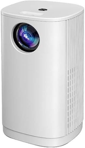 T1 480X360 800 Lumens Portable Mini Led Projector, Specification:Us Plug(White)