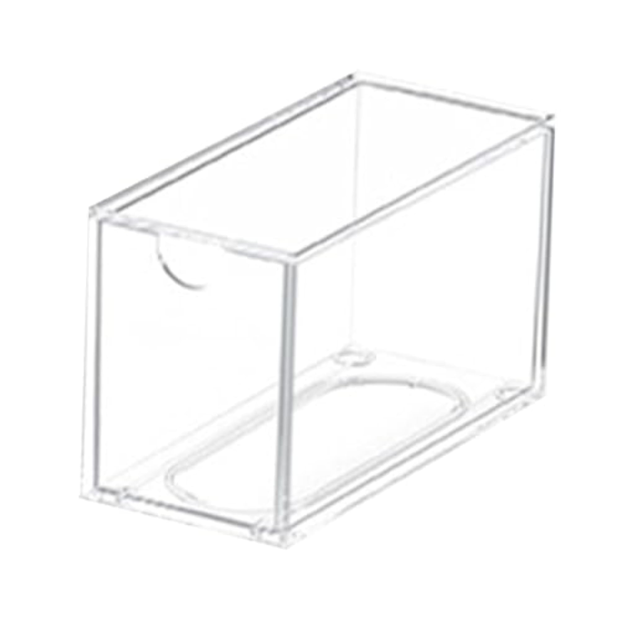 Clear Stackable Storage Drawer Makeup Organizer