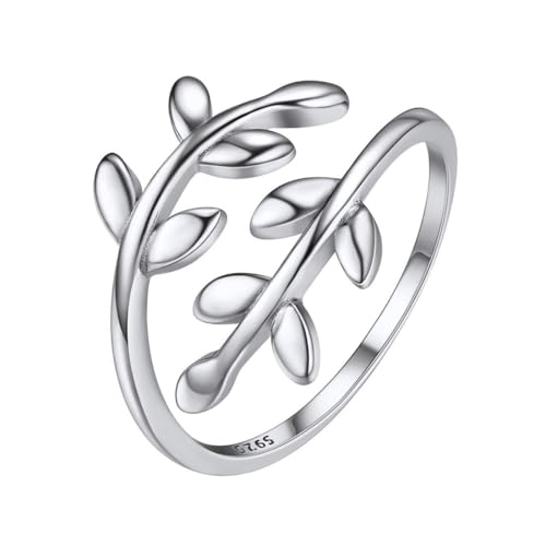 Bague Claddagh femme argent 925 ajustable ChicSilver, anneau réglable avec pierre de naissance