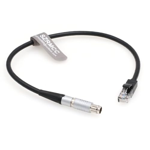 SZRMCC Fischer 8-Pin Male to RJ45 Ethernet Cable for Phantom VEO Series 4k High-Speed Camera (20m) by SZRMCC - Image 3