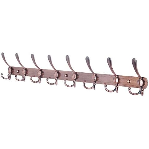 Dseap Garderobenleiste mit 8 haken Cover