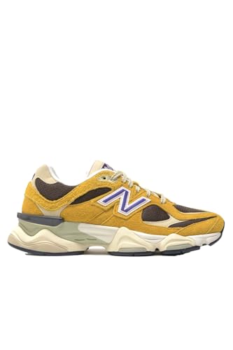 New Balance Tenis 9060 para hombre, Amarillo, 40.5 EU